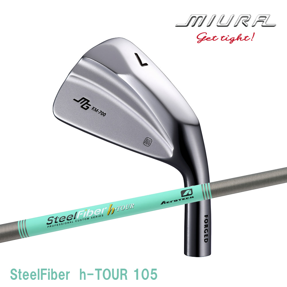 三浦技研（miura） KM-700 アイアン　（スチールファイバー h-TOUR 105【TRUE TEMPER（SteelFiber）】