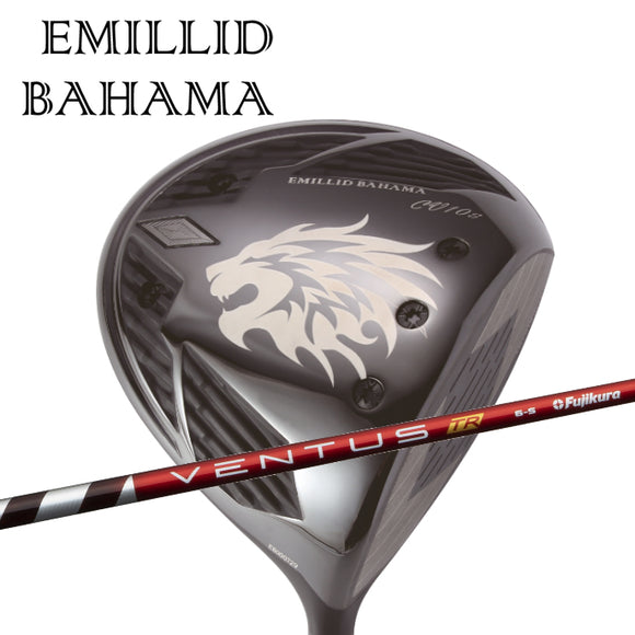 EMILLID BAHAMA（エミリッドバハマ） CV10s BLACK DRIVER　（フジクラ VENTUS TR RED【ベンタス TR レッド】）