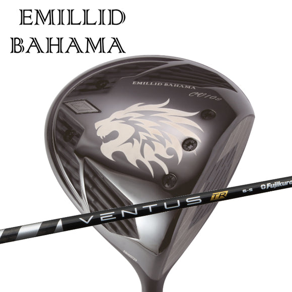 EMILLID BAHAMA（エミリッドバハマ） CV10s BLACK DRIVER　（フジクラ VENTUS TR BLACK【ベンタス TR ブラック】）