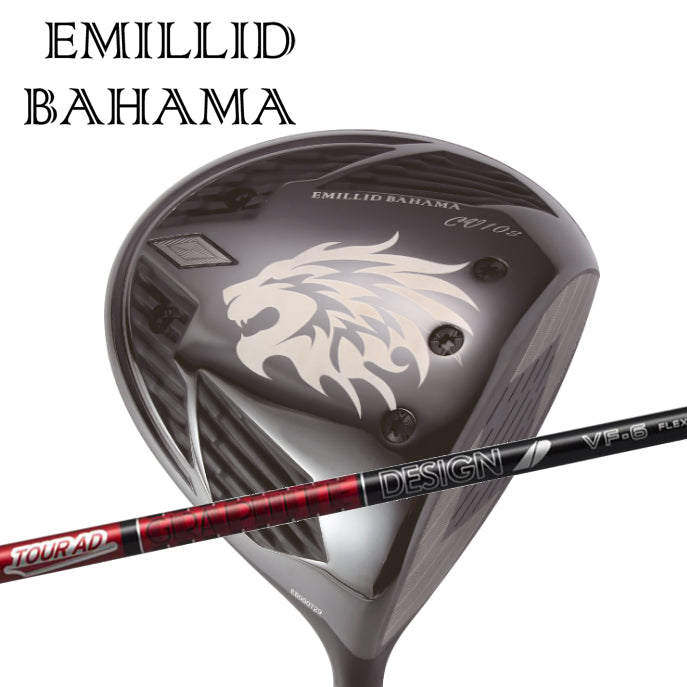 EMILLID BAHAMA（エミリッドバハマ） CV10s BLACK DRIVER　（グラファイトデザイン TOUR AD VF【ツアー AD  VF】）