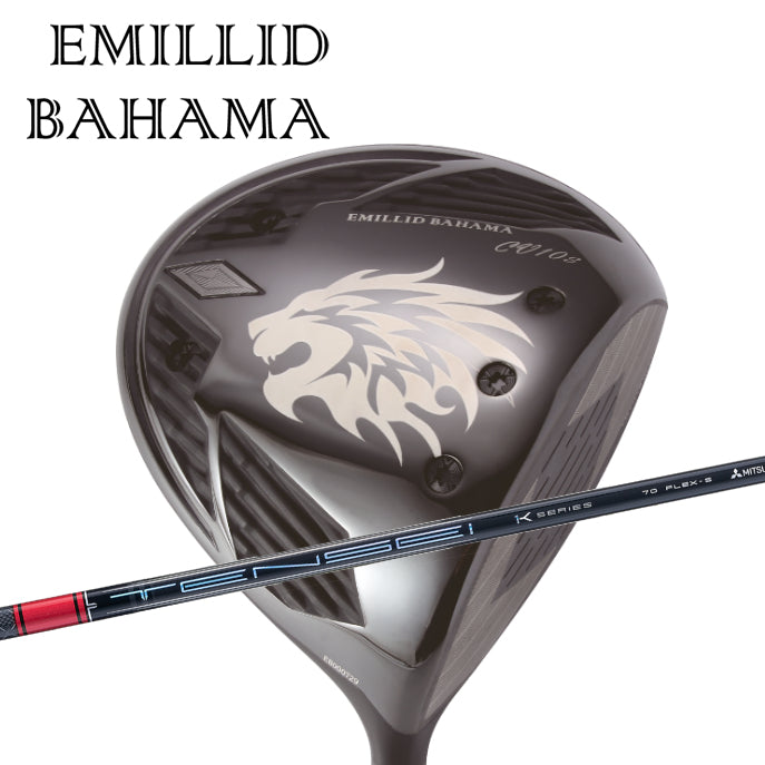 EMILLID BAHAMA（エミリッドバハマ） CV10s BLACK DRIVER　（ミツビシ TENSEI Pro RED 1K【テンセイ プロ  レッド 1K】）