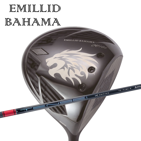 EMILLID BAHAMA（エミリッドバハマ） CV10s BLACK DRIVER　（ミツビシ TENSEI Pro RED 1K【テンセイ プロ レッド 1K】）