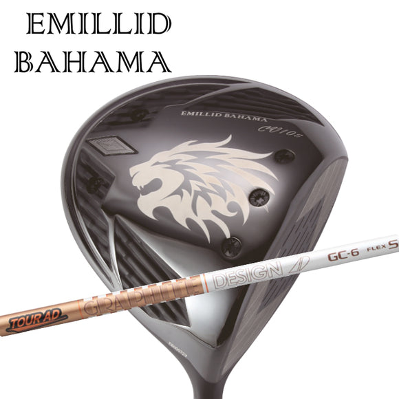 EMILLID BAHAMA（エミリッドバハマ） CV10s BLACK DRIVER　（グラファイトデザイン TOUR AD GC【ツアー AD GC】）